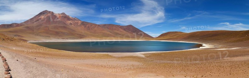 Laguna Miniques in the Atacama Desert in Chile