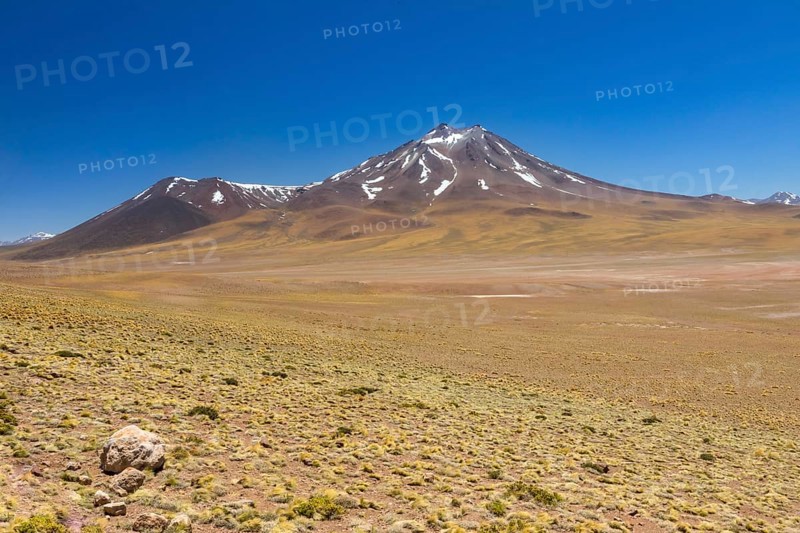 Atacama Desert, Chile. Salar Aguas Calientes. Lake Tuyacto. South America
