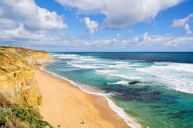 Gibson Steps Beach just minutes away from the world-famous Twelve Apostles, Port Campbell, Victoria, Australia, Oceania