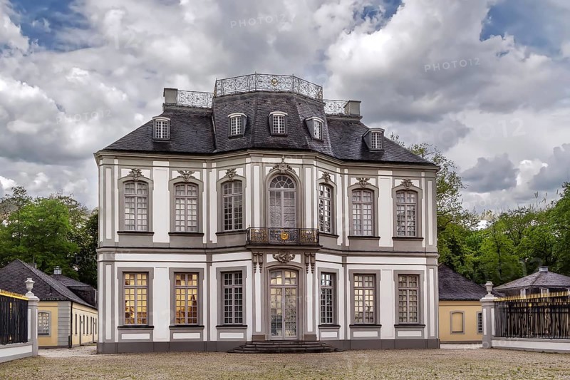 Palace of Falkenlust was built from 1729 to 1740, Bruhl, Germany, Europe