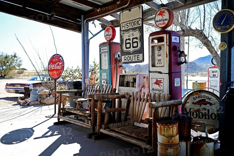 Hackberry General Store, Route 66 Museum, Arizona, USA, North America
