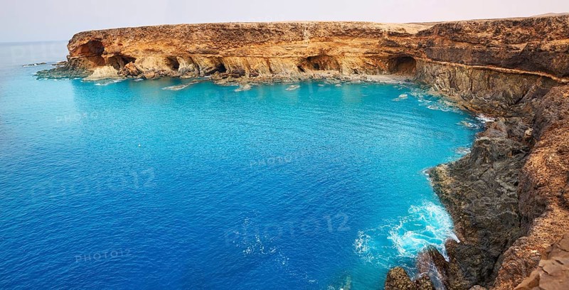 Ajuy beach Fuerteventura at Canary Islands of Spain