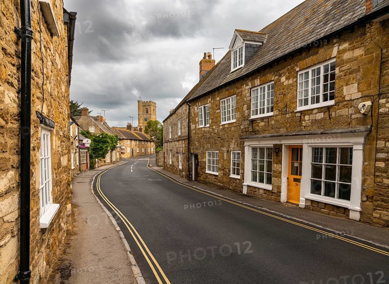 Abbotsbury, United Kingdom, 6 September, 2022: picturesque Abbotsbury village in Dorset on the Jurassic Coast of England, Europe
