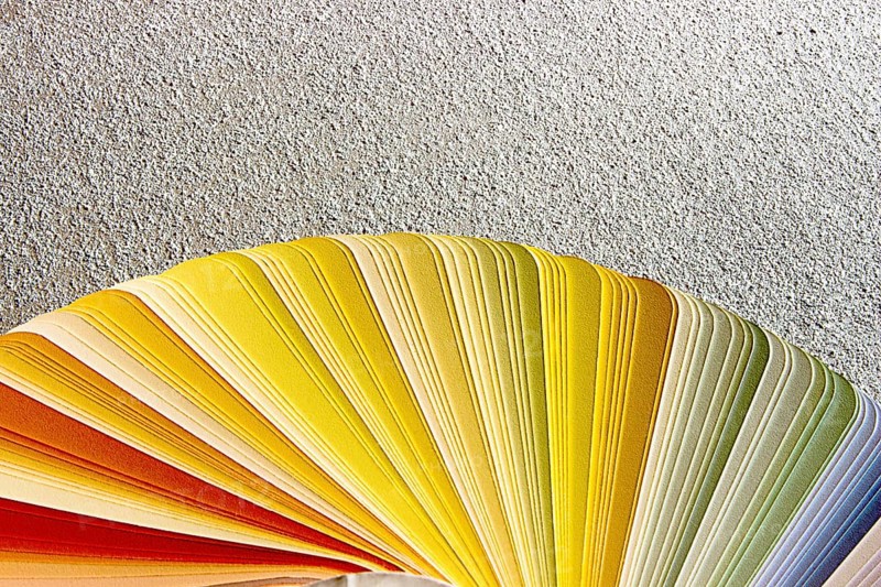 Sample Colors Catalog. Color Palette Guide