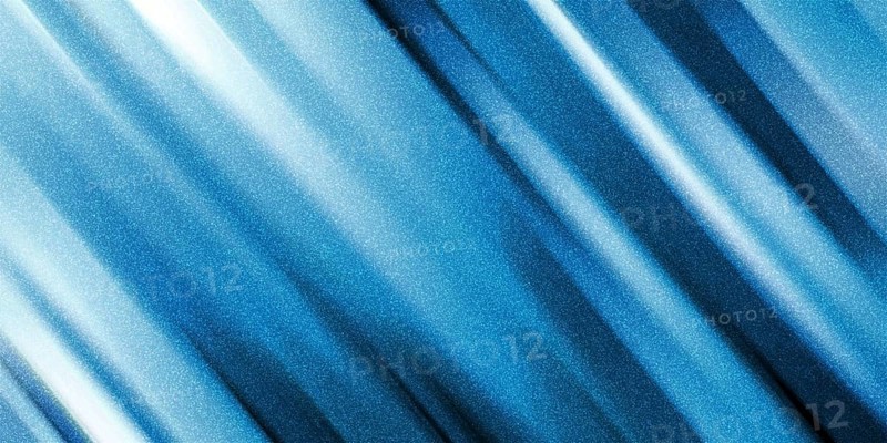 Modern diagonal lines abstract background, Curious Blue color