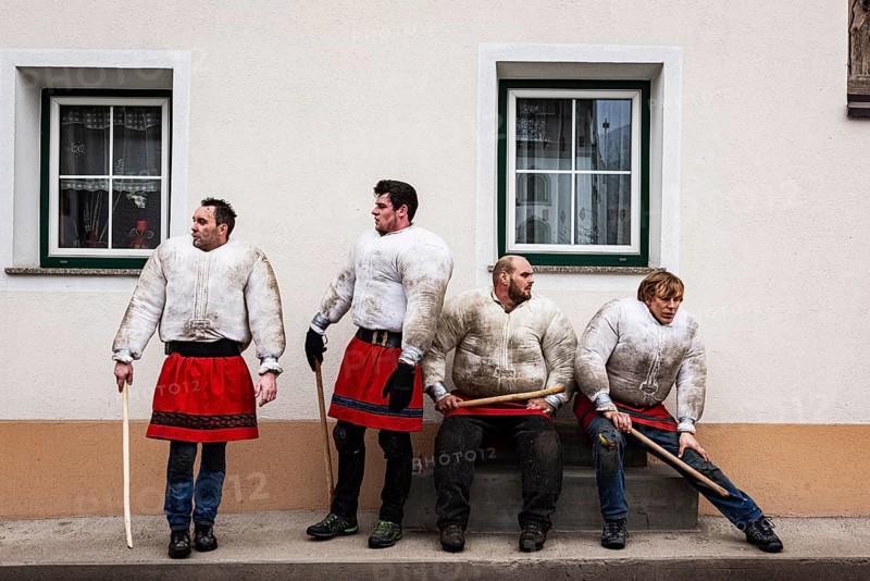 Wampeler Reiten, nonsensical Thursday, carnival, tradition, intangible cultural heritage, Axams, Tyrol, Austria, Europe