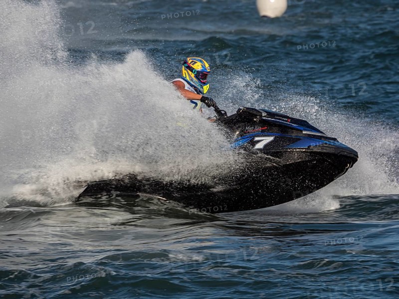 Olbia, Italy - September 16 - 20192 Aquabike world Championship gran prix of Italy