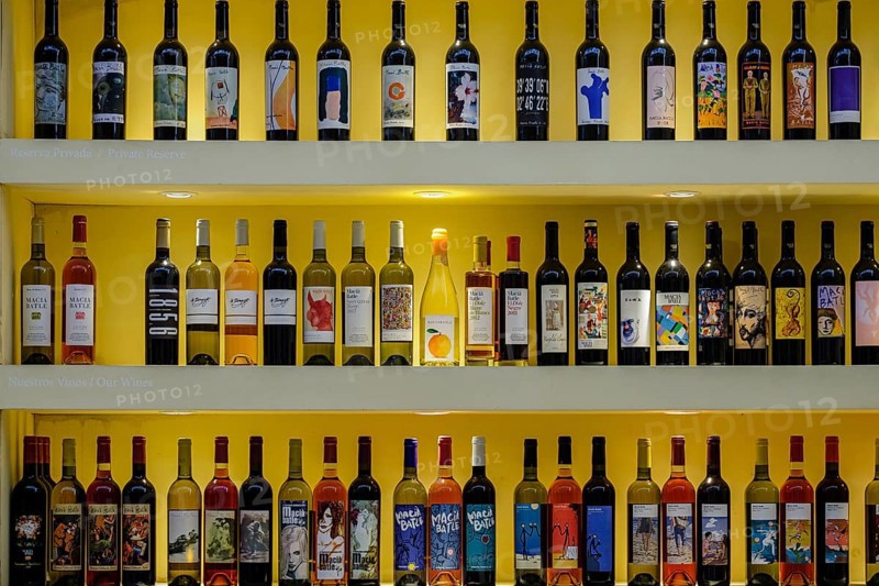 Macià Batle wineries, variety of wines, Santa Maria del Cami, Mallorca, Balearic Islands, Spain, Europe