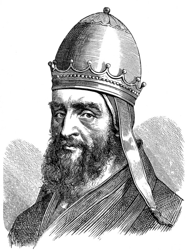 Pope Urban III, born Uberto Crivelli, reigned from 25 November 1185 to his death in 1187