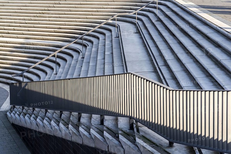 Stairs in hamburger harbour