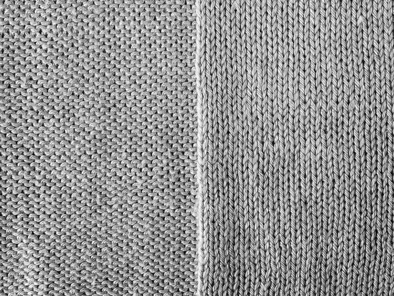 Gray knitted Jersey as a textile background