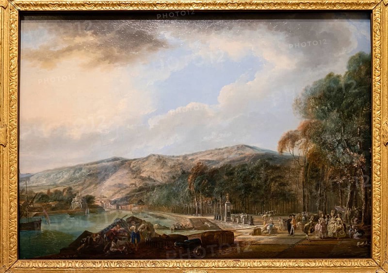 View of the Bilbao sandbank, Luis Paret and Alcazar, 1784, oil on panel, Museo de Bellas Artes, Bilbao, Spain, Europe