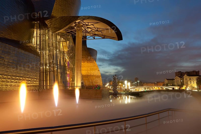 Guggenheim museum, Abandoibarra, Bilbao, Bizkaia, Spain, Europe