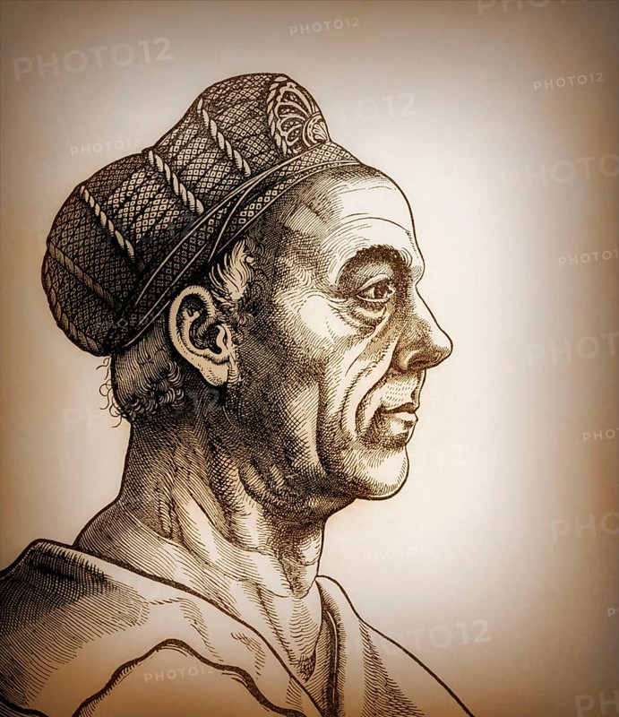 Portrait of Jakob Fugger, 1459, 1525, German businessman, digitally edited