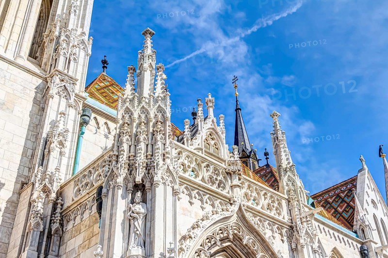 Matthias church in Budapest - Church of our Lady of Buda, Hungary, Europe
