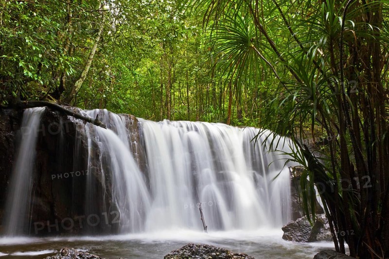 Suoi Tranh waterfall in Phu Quoc, Vietnam, Asia