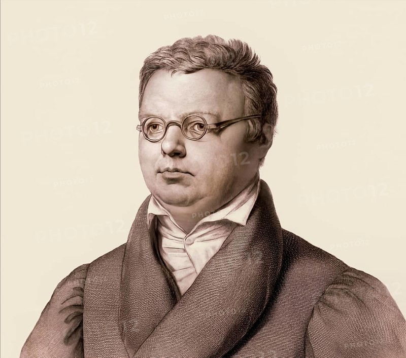 Friedrich Arnold Brockhaus, 1772 – 1823, German encyclopedia publisher and editor, digitally altered