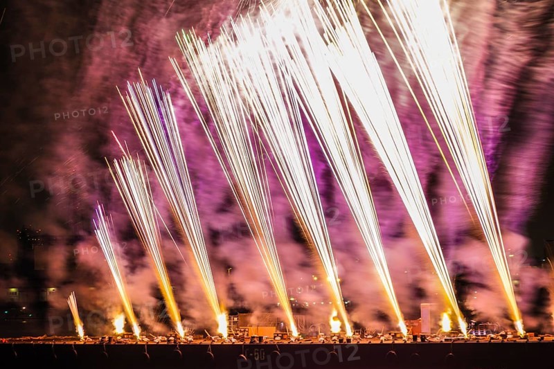 Yokohama Minato Mirai of fireworks (Yokohama Festival 2019). Shooting Location: Yokohama-city kanagawa prefecture