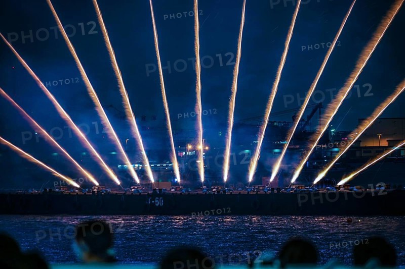 Yokohama Minato Mirai of fireworks (Yokohama Festival 2019). Shooting Location: Yokohama-city kanagawa prefecture