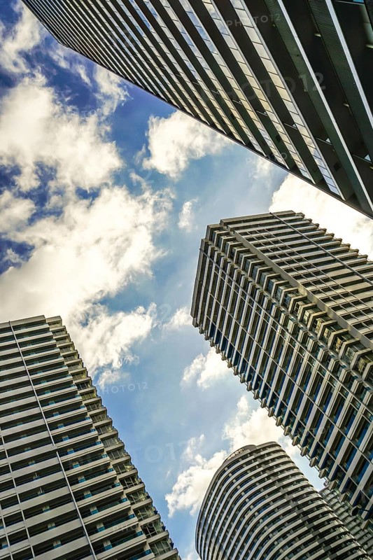 Minato Mirai of high-rise apartment. Shooting Location: Yokohama-city kanagawa prefecture