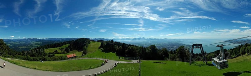 Panoramic view from the Pfänder