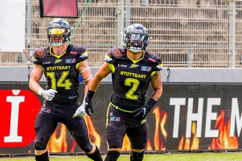 ELF/ Game: Panthers Wroclaw at Stuttgart Surge on 21. Juny. 2024, in the Gazi Stadium, Stuttgart, Germany, Europe