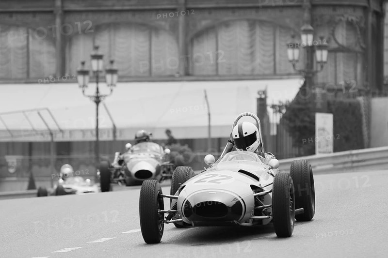 Lola Mk2 from 1960, Formula Junior, rear Hotel de Paris, 10th Grand Prix Monaco Historique