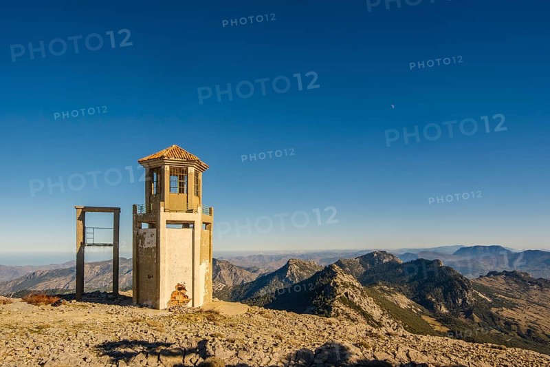 Watch Tower in Jebel Khmes, Morocco - The Highest peak in Talassemtane National Park in North Africa