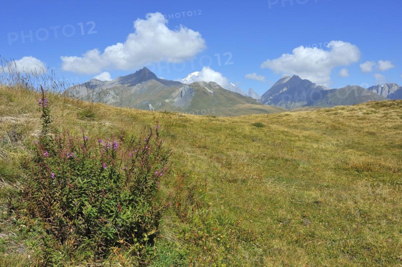 Great St Bernard Pass in autumn.Great St Bernard Pass in autumn
