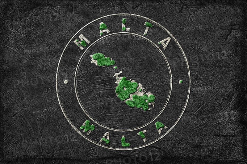 Map of Malta Reforestation Green Agenda, Climate Message