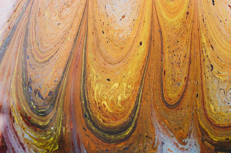 Abstract marbling art patterns in paint as background
