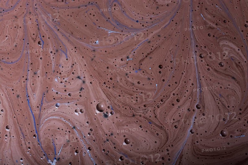 Beautiful abstract art of Ebru marbling painting techniques on water with paints