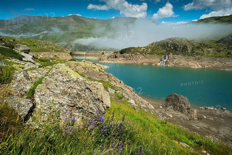 Lac des Gloriettes, Gloriettes Dam, Hautes Pyrenees, France, Europe