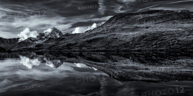 The Alpine region of Switzerland, Riffelsee