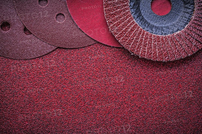 Flap discs Sanding discs on emery paper