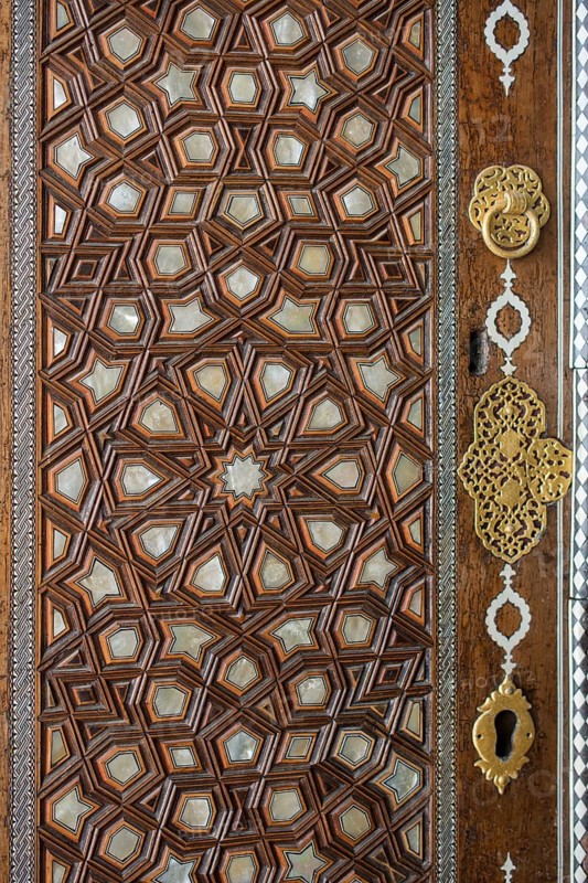 Ottoman art example of Mother of Pearl inlays