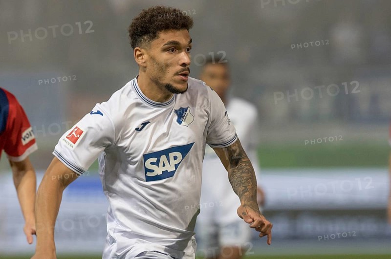 Germany: Soccer 1st Bundesliga, Matchday 8 - 1. FC Heidenheim-TSG Hoffenheim, Voith-Arena, Heidenheim, Valentin GENDREY TSG Hoffenheim