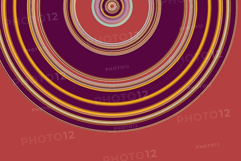 Abstract colorful semi circle geometric pattern design and background