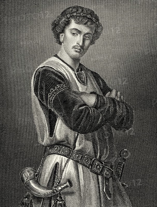 Don Manuel, character from the tragedy The Bride of Messina by Friedrich Schiller, 1759 - 1805