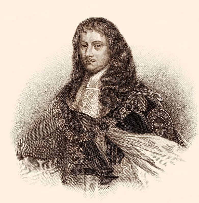 Edward Montagu, 1. Earl of Sandwich, 1625-1672, ein englischer Infanterieoffizier, Marineoffizier und Politiker