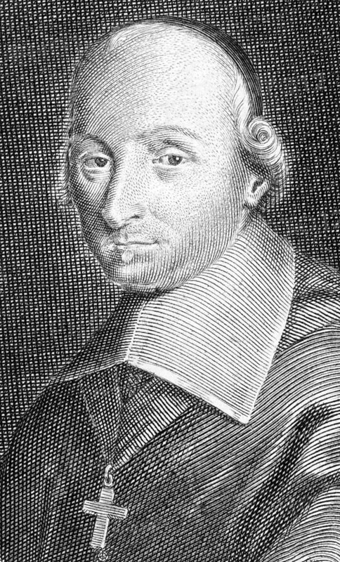 Bishop Jean d'Arenthon d'Alex (1620-1695) on Engraving from the 1700s. Engraved by F.Delamonce