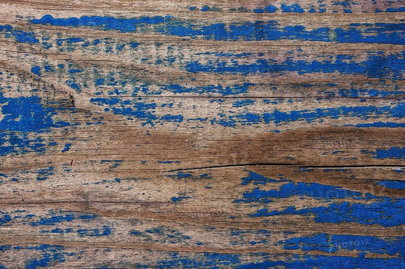 Old wooden texture with weathered blue colour