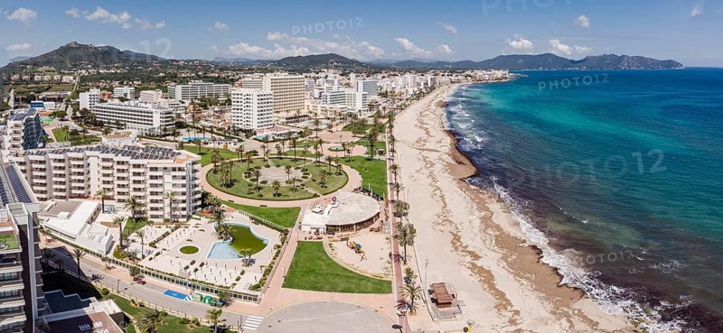 Cala Millor, Sant Llorenç des Cardassar, Mallorca, Balearic Islands, Spain, Europe