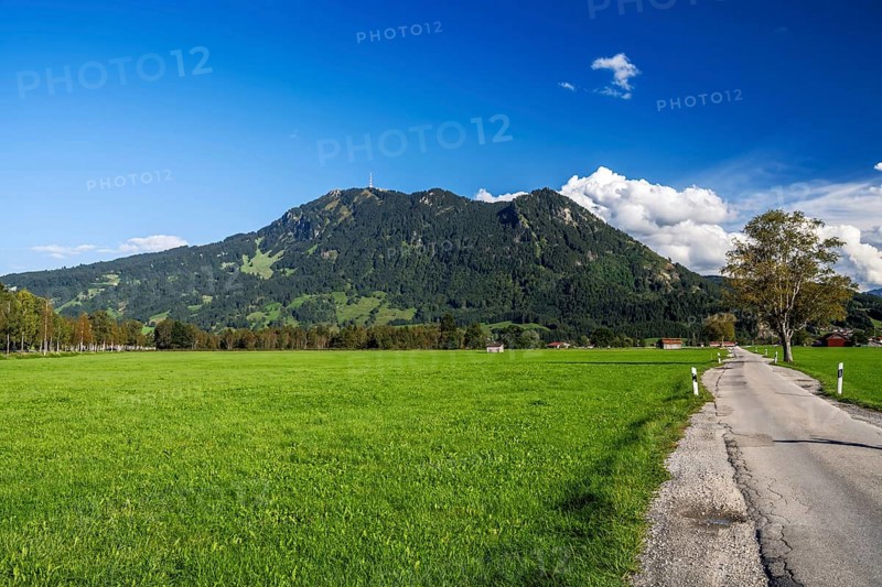 The Grünten in the Bavarian Allgäu Alps