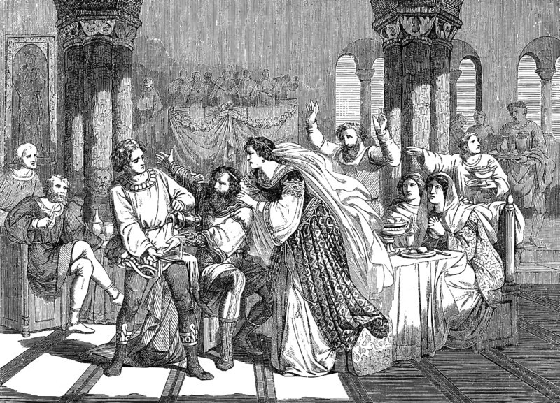 Alberic II (912-954) together with Hugh of Arles or Hugh of Provence, King of Italy from 924 to 947
