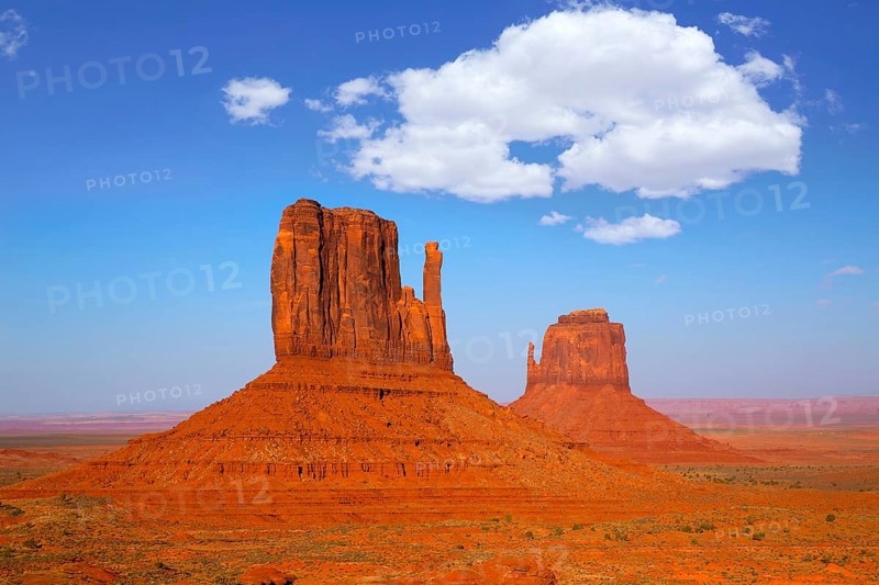 Monument Valley West and East Mittens Butte Utah National Park
