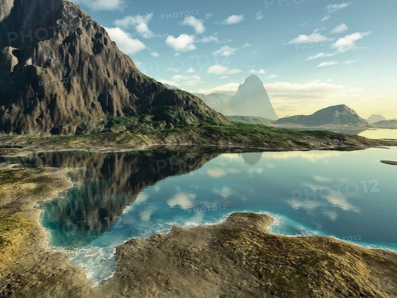 An image of a nice fantasy landscape
