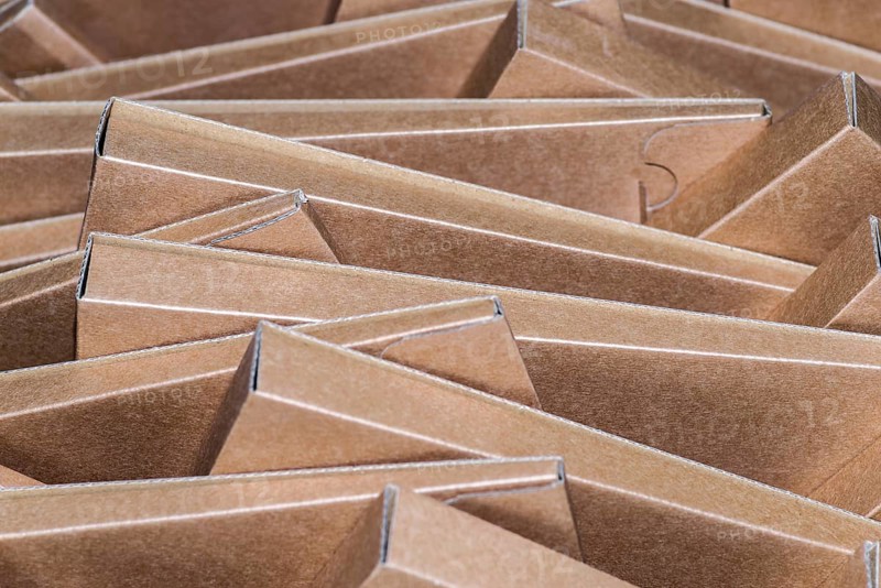Cardboard packaging paper