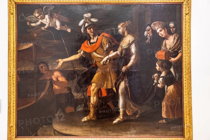Paris and Elena, 17th century, oil on canvas, Mattia Preti, Can Cotoner, Palma, Mallorca, Balearic Islands, Spain, Europe