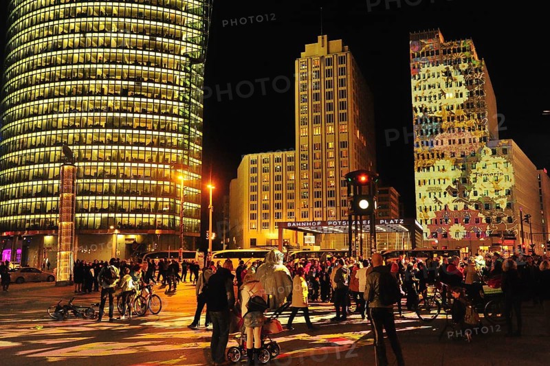 Lichterfest in Berlin, Potsdamer Platz